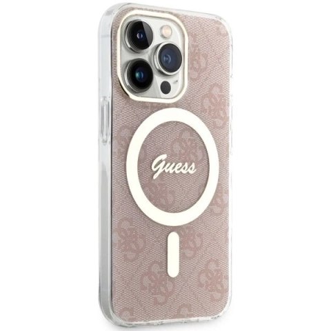Etui Guess GUHMP13LH4STP do iPhone 13 Pro / 13 6.1" hardcase 4G MagSafe
