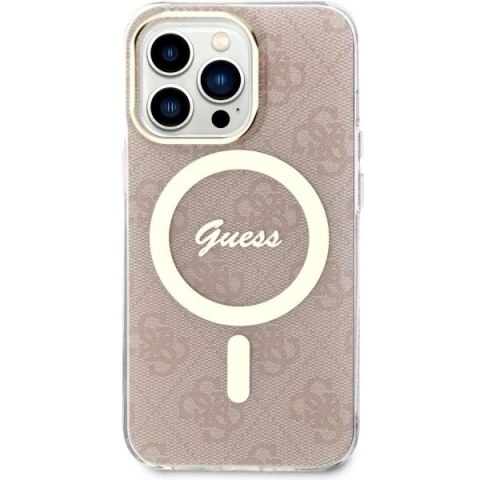 Etui Guess GUHMP13LH4STP do iPhone 13 Pro / 13 6.1" hardcase 4G MagSafe