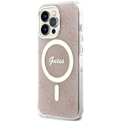 Etui Guess GUHMP13LH4STP do iPhone 13 Pro / 13 6.1" hardcase 4G MagSafe