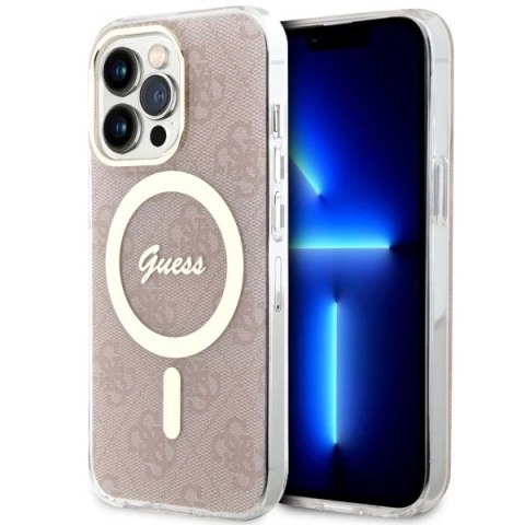 Etui Guess GUHMP13LH4STP do iPhone 13 Pro / 13 6.1" hardcase 4G MagSafe