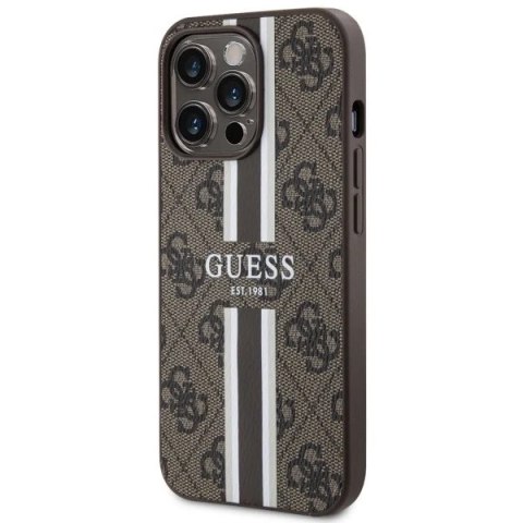 Etui Guess GUHMP13LP4RPSW do iPhone 13 Pro / 13 6.1" hardcase 4G Printed Stripes MagSafe