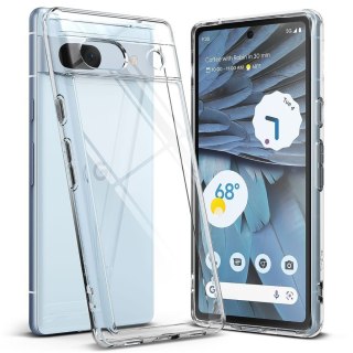 Etui Ringke Fusion Case do Google Pixel 7a obudowa ochronna Clear przezroczyste