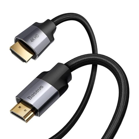 Kabel HDMI Baseus Enjoyment Series, 4K, 1.5m (czarno-szary)