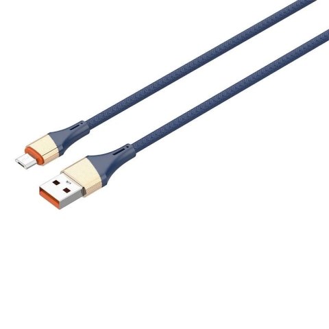 Kabel USB - Micro USB LDNIO LS631 1m, 30W (niebieski)