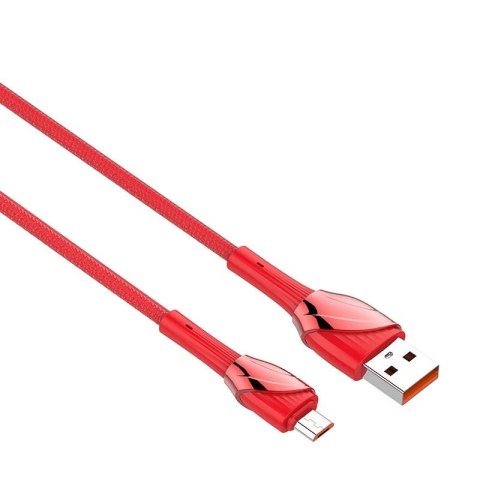 Kabel USB - Micro USB LDNIO LS661 1m, 30W (czerwony)