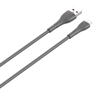 Kabel USB - Micro USB LDNIO LS671 1m, 30W (szary)