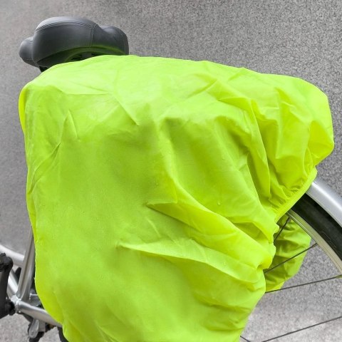 Wozinsky pojemna torba rowerowa 60 l na bagażnik (osłona przeciwdeszczowa w zestawie) czarny (WBB13BK)