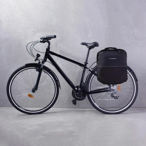 Wozinsky sakwa rowerowa na bagażnik 20l czarna (WBB32BK)