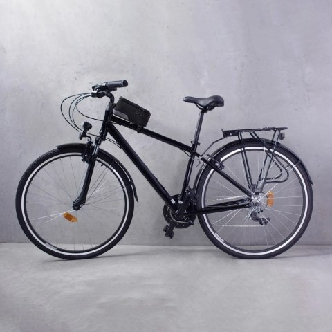 Wozinsky torba rowerowa na ramę pokrowiec na telefon do 6,5 cala 1l czarny (WBB6BK)