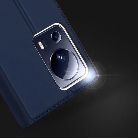 Dux Ducis Skin Pro etui do Xiaomi 13 Lite pokrowiec z klapką portfel na kartę podstawka niebieskie