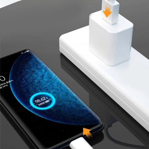 Ładowarka sieciowa Oneplus SUPERVOOC 80W USB Adapter VCB8JAEH + kabel DL136 USB-C 65W 1m biały