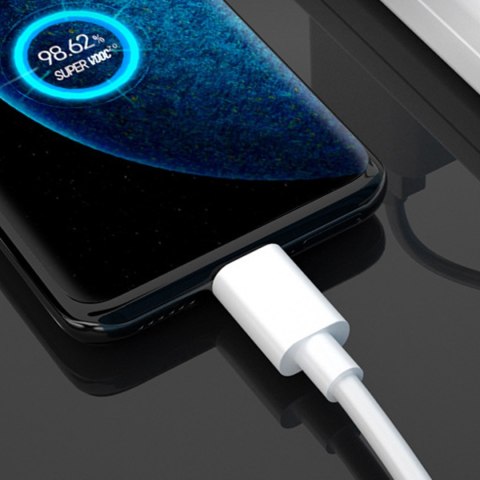 Ładowarka sieciowa Oneplus SUPERVOOC 80W USB Adapter VCB8JAEH + kabel DL136 USB-C 65W 1m biały