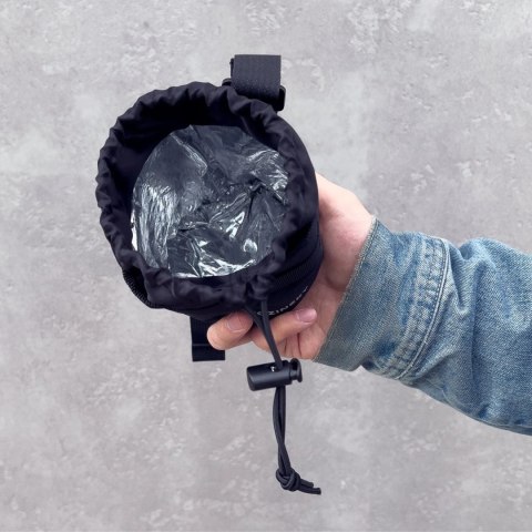 Wozinsky termiczna torba na bidon 1l / butelkę na rower czarna (WBB35BK)