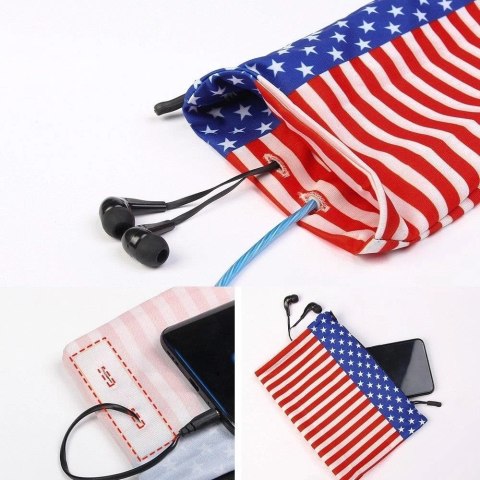 Armband do biegania | opaska na ramię na telefon S niebieska