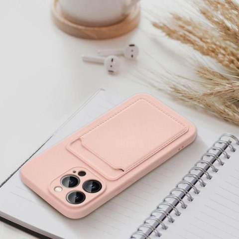 Futerał CARD CASE do IPHONE 14 różowy
