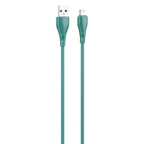 Kabel Lightning LDNIO LS611 25W, 1m Zielony