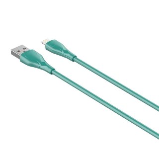 Kabel Lightning LDNIO LS611 25W, 1m Zielony