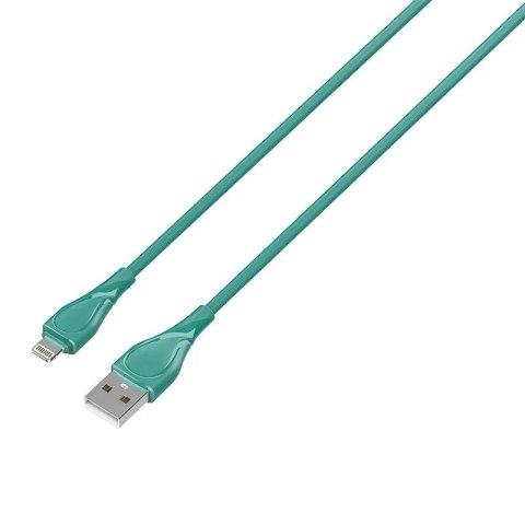 Kabel Lightning LDNIO LS611 25W, 1m Zielony