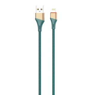 Kabel Lightning LDNIO LS631 30W, 1m Zielony