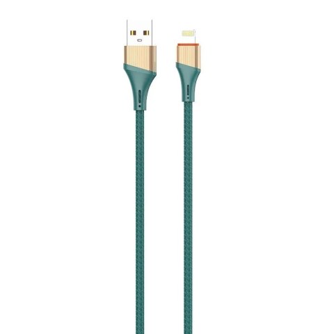 Kabel Lightning LDNIO LS631 30W, 1m Zielony