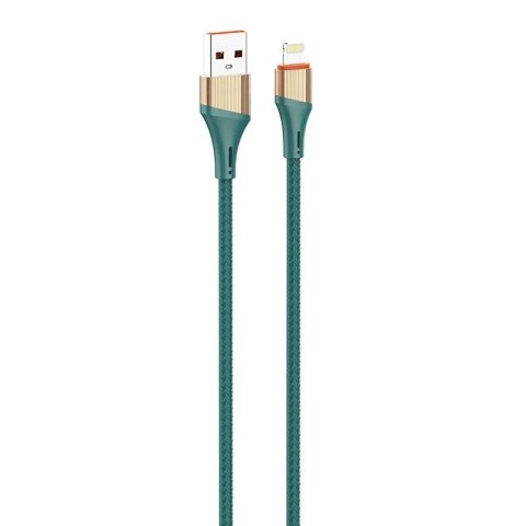 Kabel Lightning LDNIO LS631 30W, 1m Zielony