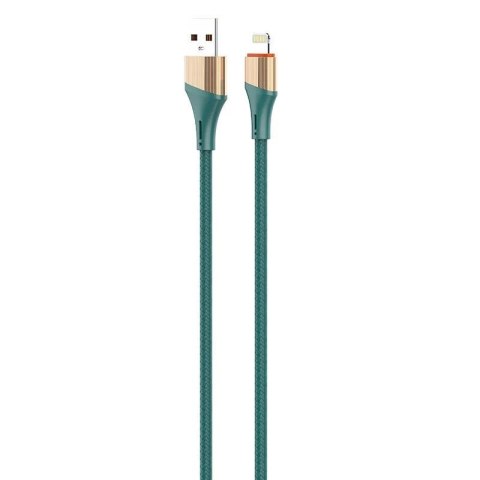 Kabel Lightning LDNIO LS632 30W, 2m Zielony