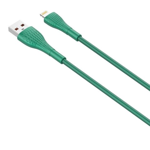 Kabel Lightning LDNIO LS671 30W, 1m Zielony