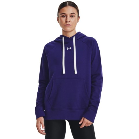 Bluza damska Under Armour Rival Fleece HB Hoodie granatowa 1356317 468