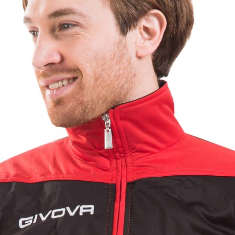 Dres Givova Tuta Visa Triacetato czerwono-czarny TR018 1210 Dres Givova Tuta Visa Triacetato czerwono-czarny TR018 1210