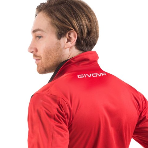 Dres Givova Tuta Visa Triacetato czerwono-czarny TR018 1210 Dres Givova Tuta Visa Triacetato czerwono-czarny TR018 1210