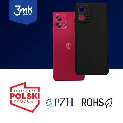 Etui do Motorola Moto Edge 30 Fusion 3mk Matt Case ochronne Czarne