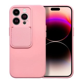 Etui futerał SLIDE do Apple IPHONE 13 Pro jasnoróżowy