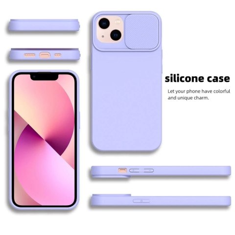 Etui futerał SLIDE do Apple IPHONE 13 Pro lawendowy