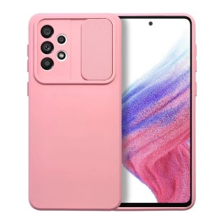 Etui futerał SLIDE do Samsung Galaxy A33 5G jasnoróżowy