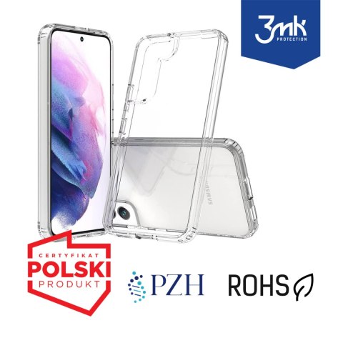 Etui pancerne do Samsung Galaxy S22 5G 3mk Armor Case Clear ochronne przezroczyste