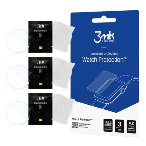 Folia ochronna x3 do Huawei Watch GT 3 Pro 46mm 3mk ARC na ekran Watch Protection™