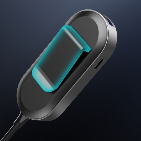 Ładowarka samochodowa rozdzielacz 100W mocna 6xUSB do telefonu laptopa tabletu z 6 portami C79ACC USB-C Czarna