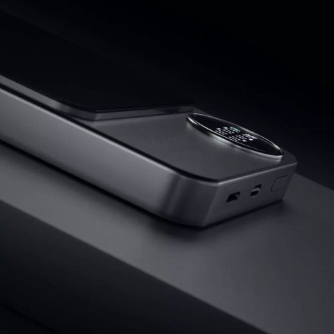 Powerbank 3mk MagSafe 10000 mAh QI USB-C Lightning LED MagSynergy bezprzewodowy indukcyjny Czarny