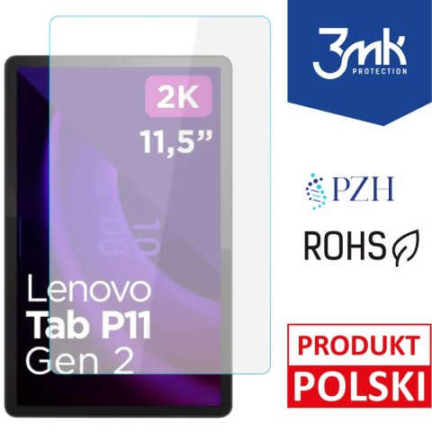 Szkło hybrydowe do Lenovo Tab P11 2 Gen 11.5 3mk FlexibleGlass™ TB-350