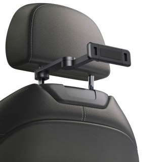 Uchwyt samochodowy na telefon tablet na zagłówek auta Car Holder regulowany 4.7-8" Czarny