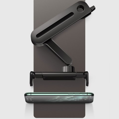 Uchwyt samochodowy na telefon tablet na zagłówek auta Car Holder regulowany 4.7-8" Czarny