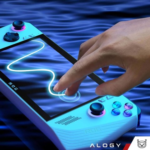 2x Szkło hartowane do Asus ROG Ally na ekran konsoli Alogy Screen Protector Pro+ 9H