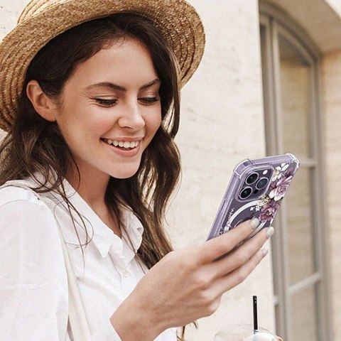 Etui MagMood MagSafe do Apple iPhone 14 Pro White Daisy