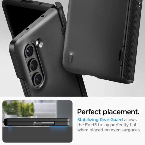 Etui Spigen Slim Armor Pro do Samsung Galaxy Z Fold 5 Black