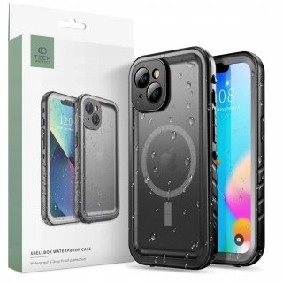 Etui obudowa Shellbox MagSage IP68 do Apple iPhone 14 Black