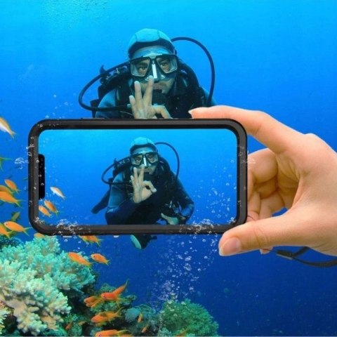 Etui obudowa Shellbox MagSage IP68 do Apple iPhone 14 Black