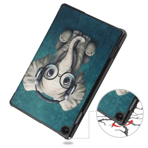 Etui obudowa SmartCase do Lenovo Tab M10 10.1 3rd Gen TB-328 Happy Elephant
