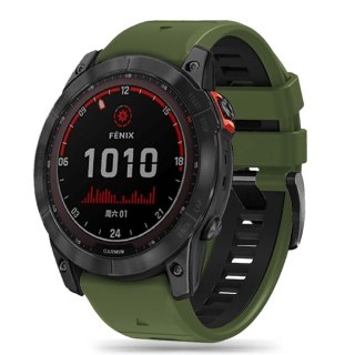 Pasek Iconband Pro do Garmin Fenix 5 / 6 / 6 Pro / 7 Army Green/black