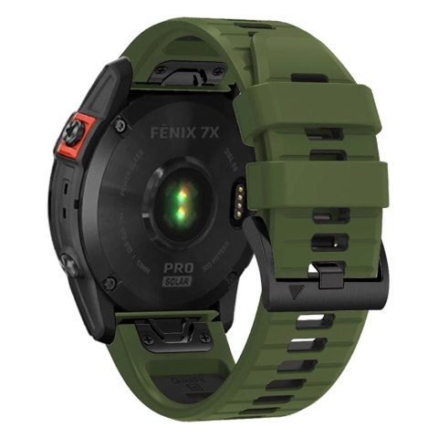 Pasek Iconband Pro do Garmin Fenix 5 / 6 / 6 Pro / 7 Army Green/black