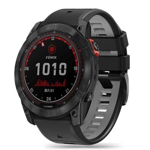 Pasek Iconband Pro do Garmin Fenix 5 / 6 / 6 Pro / 7 Black/grey